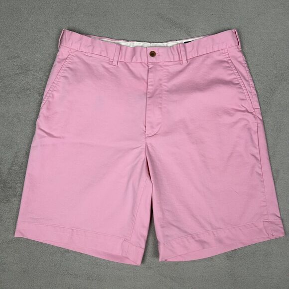 Ralph Lauren Other - Polo Golf Ralph Lauren Shorts Mens 35 Pink Cotton Twill Stretch Preppy Chino 8”